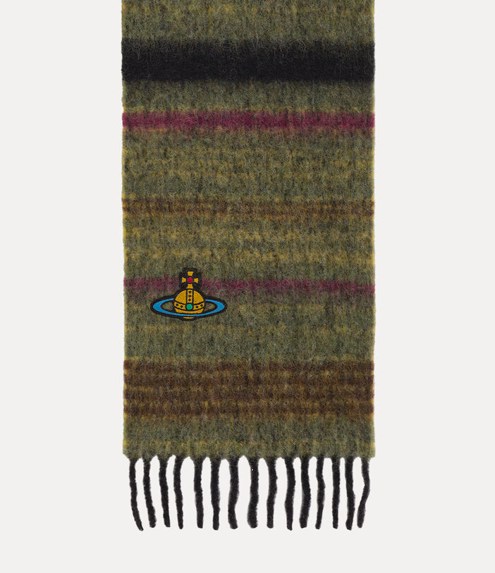 Vivienne Westwood CHUNKY MULTI STRIPE SCARF